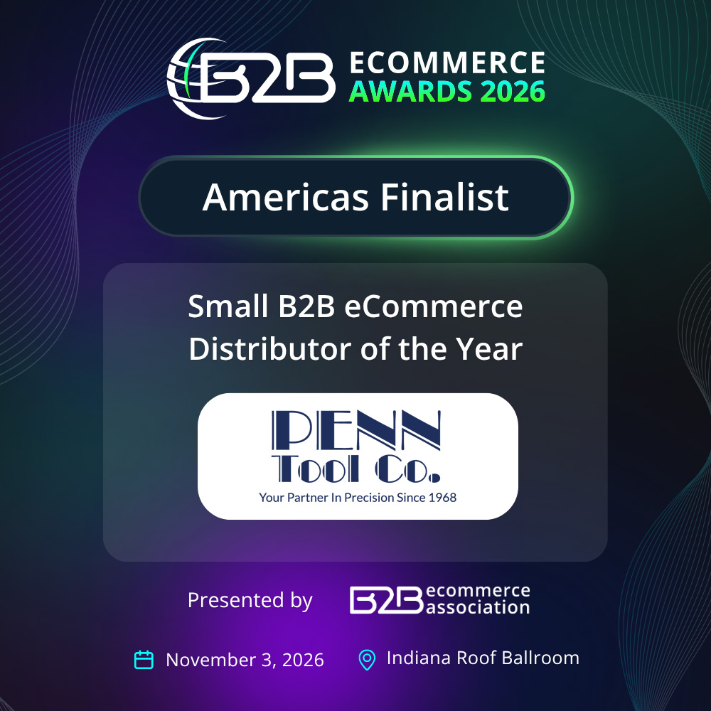 Penn Tool Co. - Small B2B eCommerce Distributor of the Year Finalist Penn Tool Co. - Small B2B eCommerce Distributor of the Year Finalist